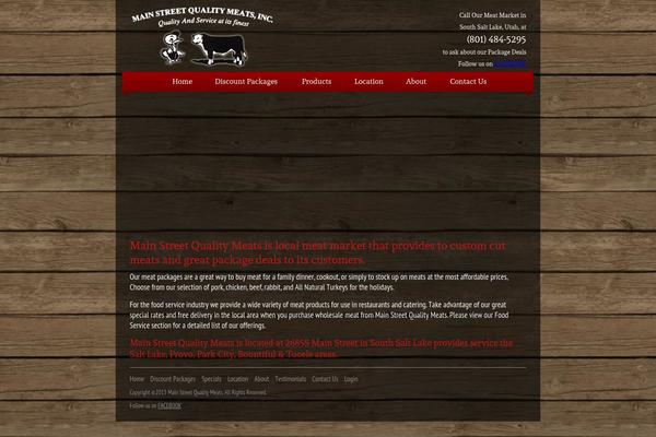 Starkers theme site design template sample