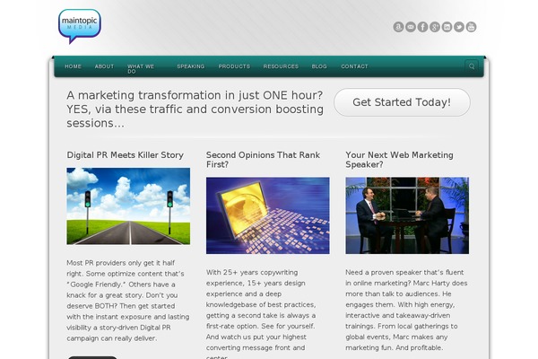 Alyeska theme site design template sample