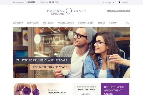 maireadoleary.ie site used WPbase