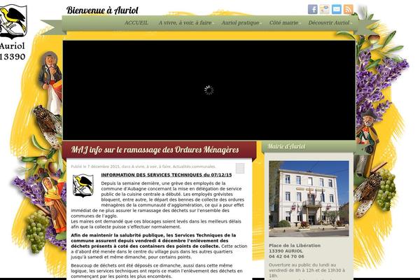 Site using iCalendrier plugin