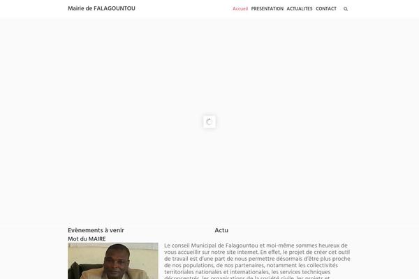 Dream-city theme site design template sample