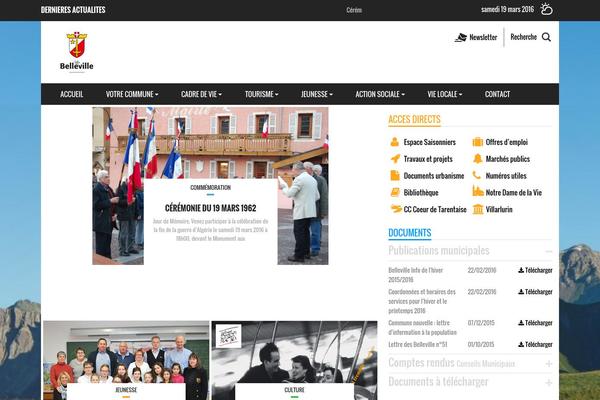 Site using Ajax-portfolio plugin