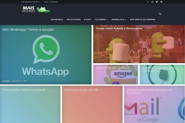 Novelti theme site design template sample