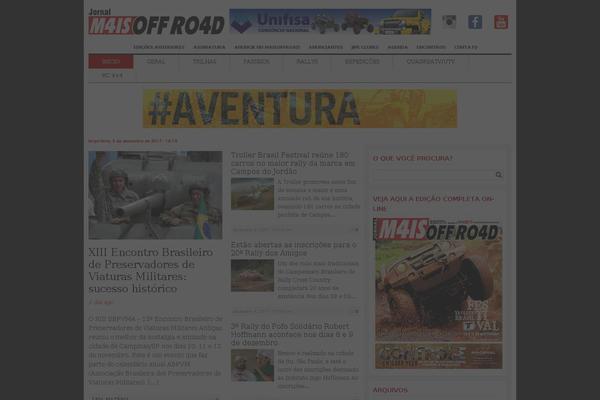 Tribune theme site design template sample