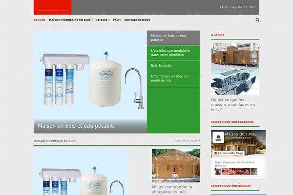 Original theme site design template sample