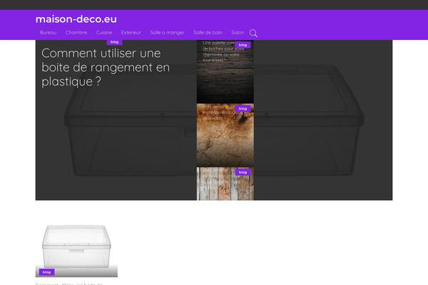 Pixwell theme site design template sample