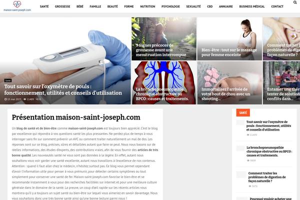 PenNews theme site design template sample