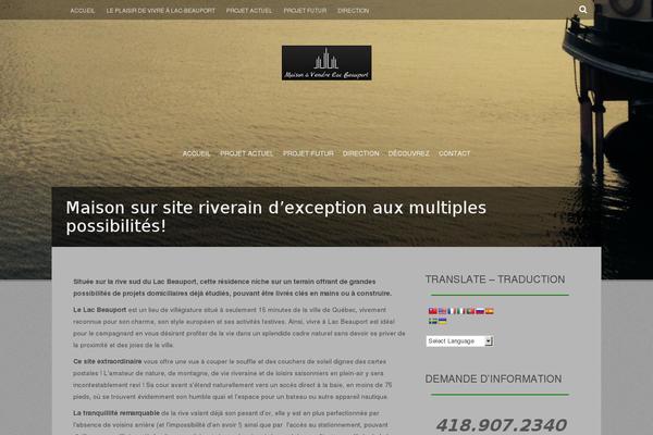 maisonavendrelacbeauport.com site used Fifteen