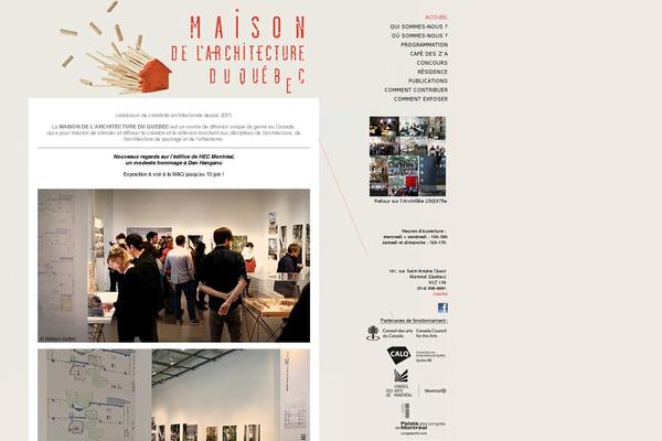 Architecture theme site design template sample