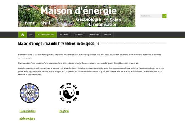 HappenStance theme site design template sample