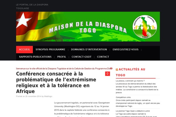 Site using Image Rotator Widget plugin