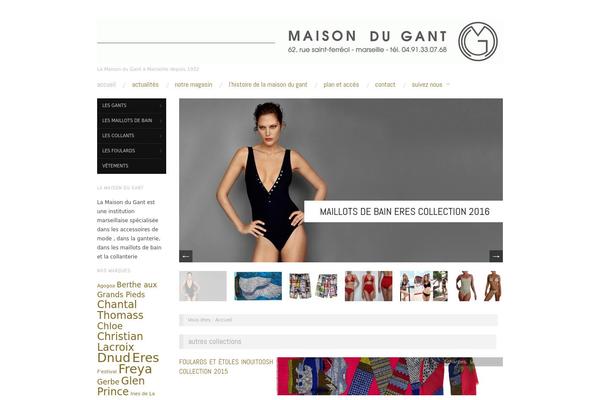 Oxygen theme site design template sample