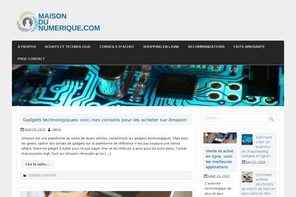 maisondunumerique.com site used Courage