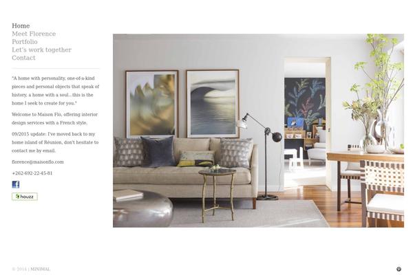 Milo theme site design template sample