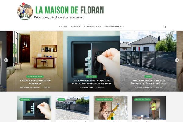 Magazine 7 theme site design template sample