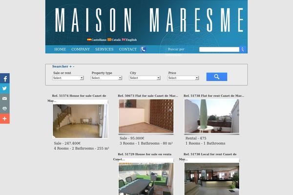 Site using Advanced Real Estate Mortgage Calculator plugin