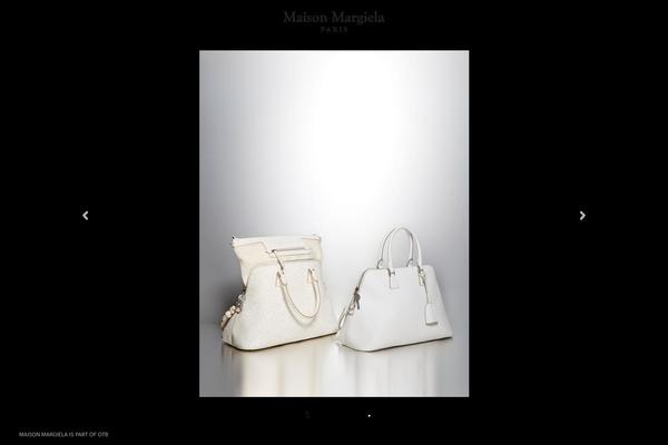 Maison website example screenshot