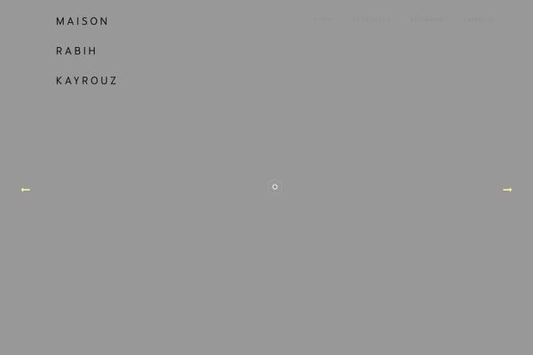 maisonrabihkayrouz.com site used Studio8-wpl