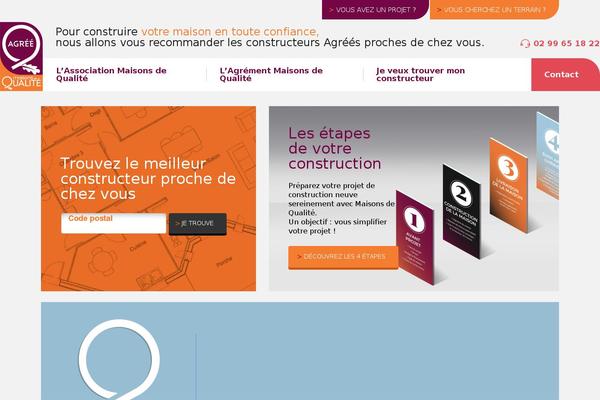 Maison theme site design template sample