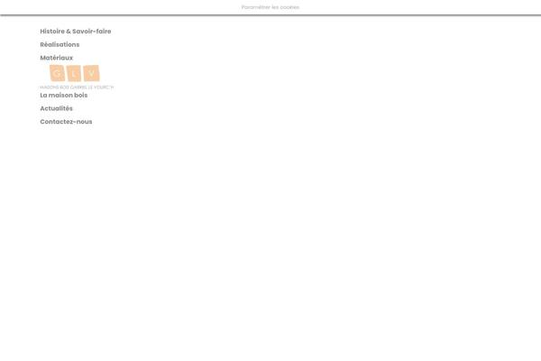 Bauhaus theme site design template sample