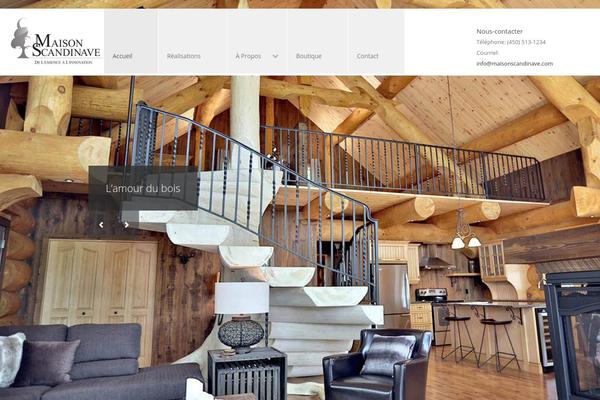 Arch theme site design template sample