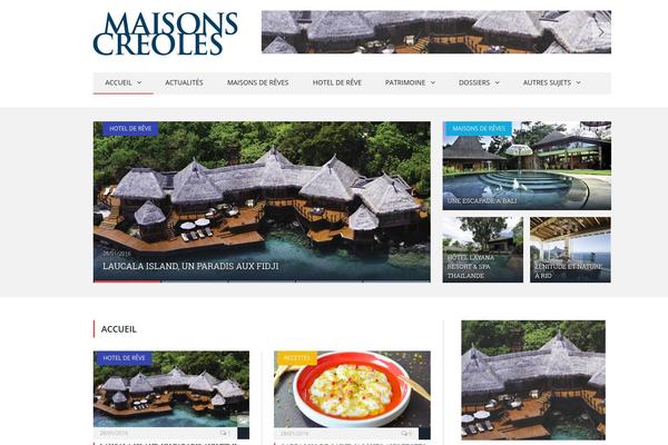 Site using Penci-portfolio plugin