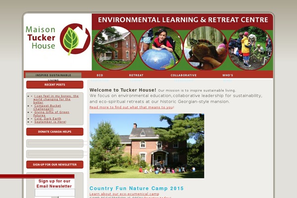 maisontuckerhouse.ca site used Thc