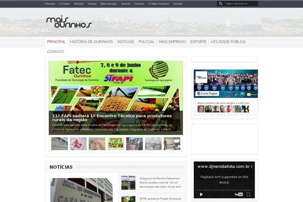 Xorbin Digital Flash Clock website example screenshot