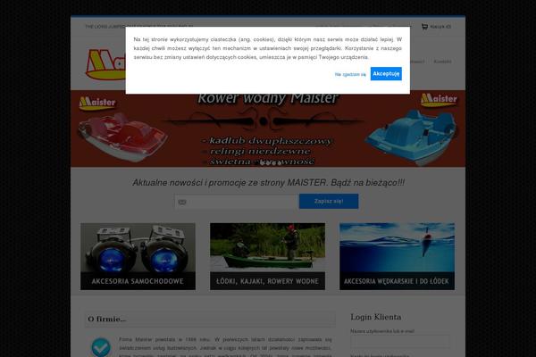 Site using Widgetkit plugin