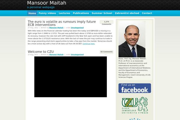 Evolution theme site design template sample