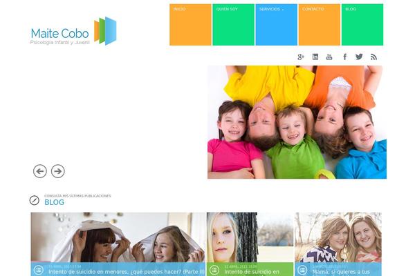 One Touch theme site design template sample