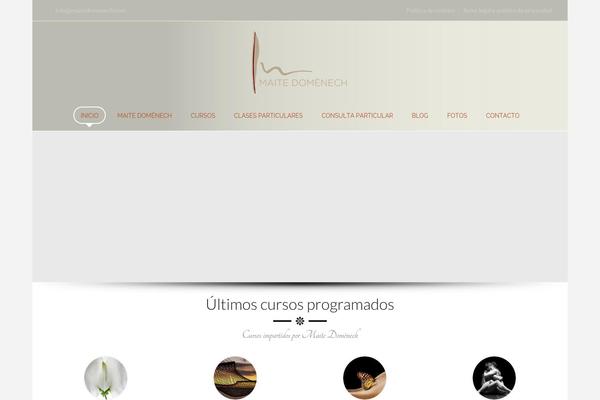 Spa Lab theme site design template sample