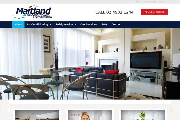 Canvas theme site design template sample