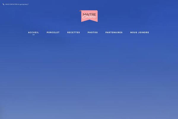 Bridge Child theme site design template sample