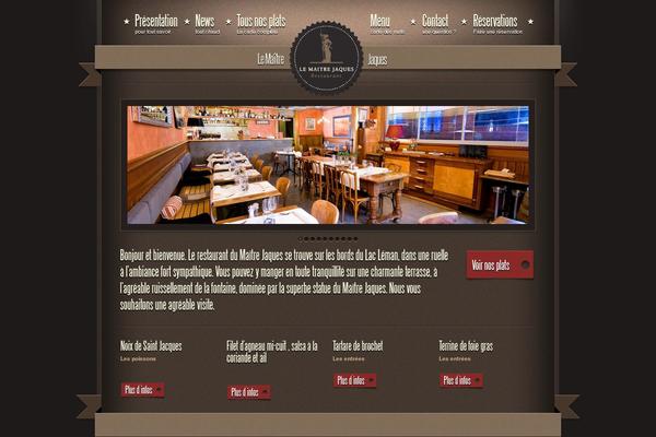 maitrejaques.com site used Adora