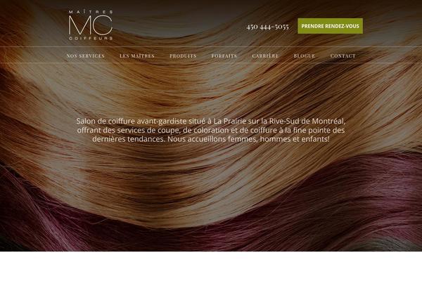 Trueman theme site design template sample