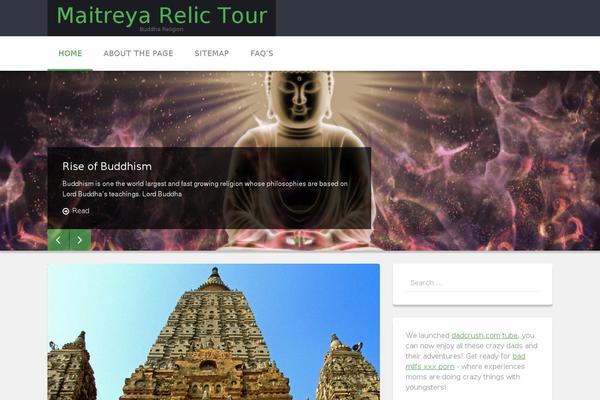 ChromeNews theme site design template sample