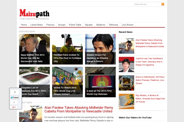 Freshlife theme site design template sample