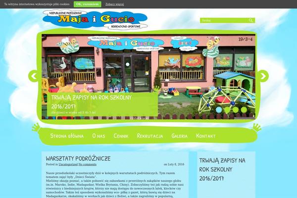 majaigucio.pl site used Forchildren