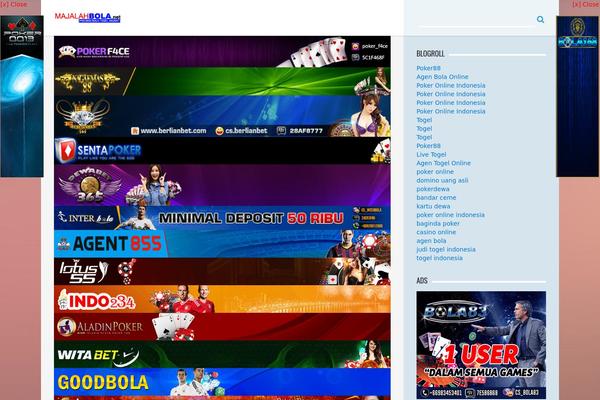 Newswire theme site design template sample