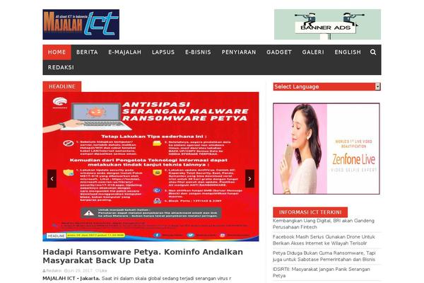 Site using WP Pipes plugin