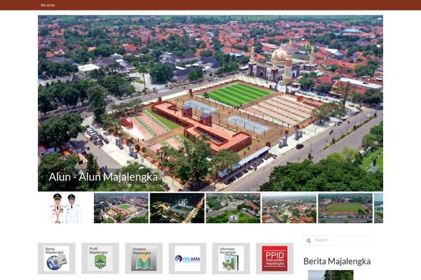 Site using News Manager plugin