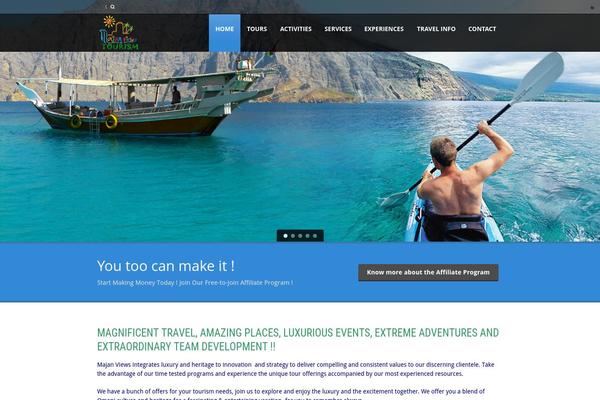 Tourpackage-v2-04 theme site design template sample