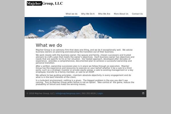 Shoestrap 3 theme site design template sample