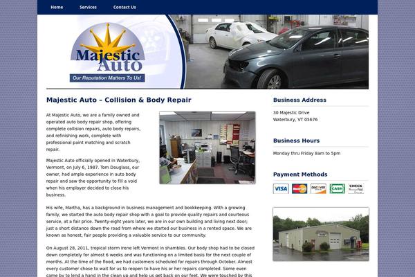 Site using Elegantbuilder plugin