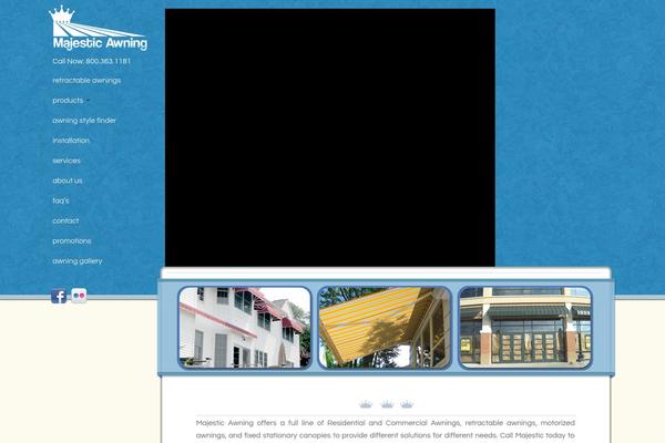 majesticawning.com site used Majestic