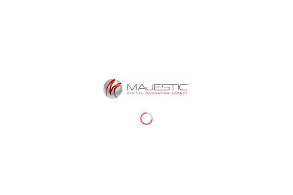 Majestic theme site design template sample