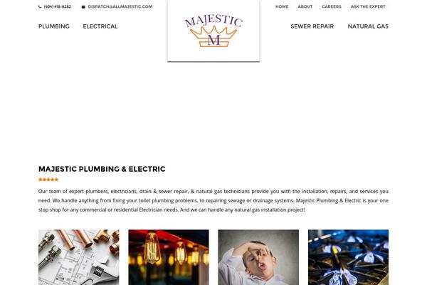 Customizr theme site design template sample