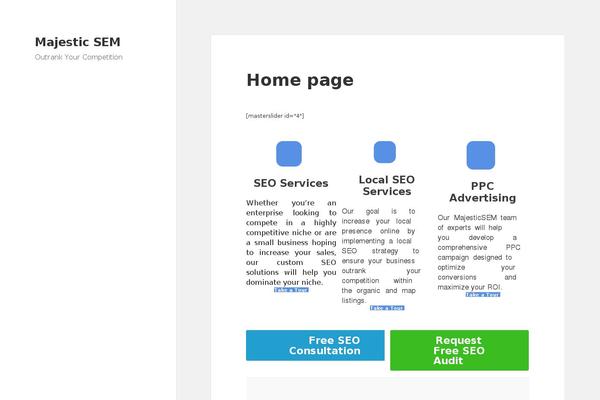 Wr-nitro theme site design template sample