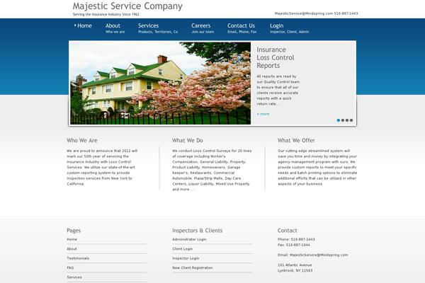 Site using WH Testimonials plugin